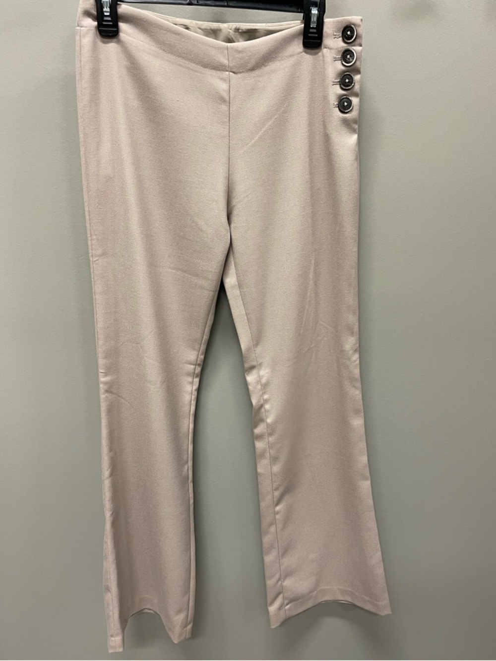 elevenses Anthropologie Beige Dress Pants
